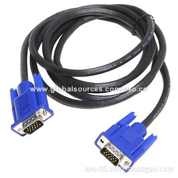VGA HD-15P Male/Male LCD/CRT Monitor Cable
